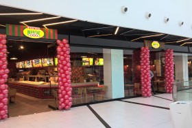 Dekoracje sklepów balonami Bydgoszcz